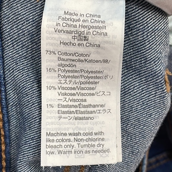 Madewell Roadtripper Jeans in Jansen Wash High Rise Stretch Skinny Sz 28 - Picture 10 of 14